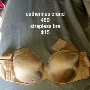 Strapless bra nude color 48B